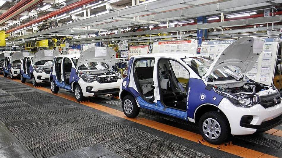 Fábrica de Fiat, producción industrial