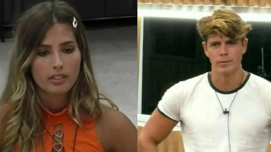 Julieta y Marcos de Gran Hermano. Foto: captura.