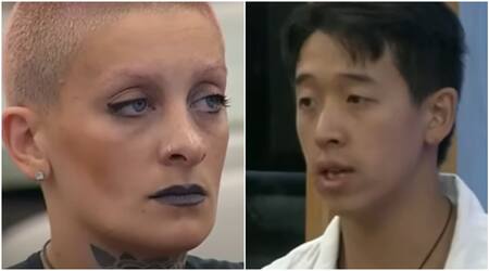 Furia y Martín Ku. Fotos: captura Telefe.