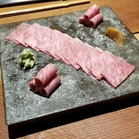 Comida japonesa en Shibumi.