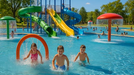 La terma favorita de los más chicos en Semana Santa: diversión, agua y naturaleza para toda la familia