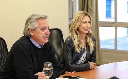 Alberto Fernández y Fabiola Yáñez, NA