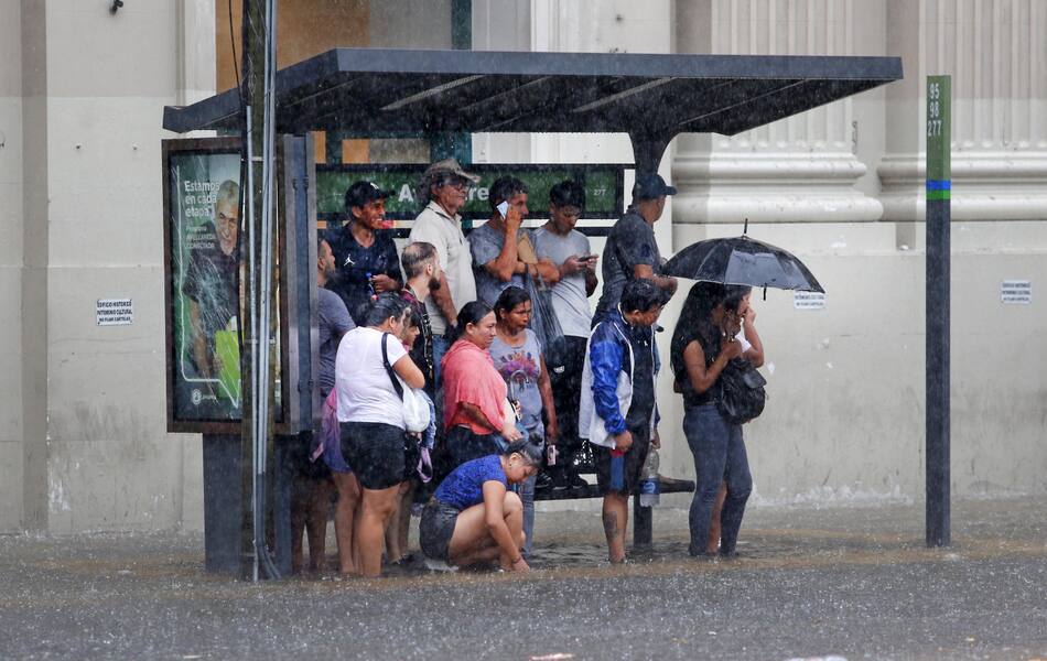 Lluvia. Foto: NA.
