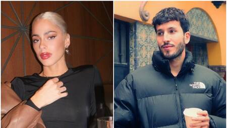 Tini Stoessel y Sebastián Yatra. Foto: Instagram.