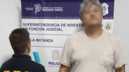 Portero denunciado por abuso sexual. Foto: DDI La Matanza