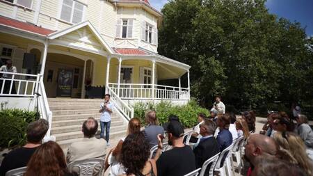 Entrega de Premio José María Vilches en Mar del Plata.