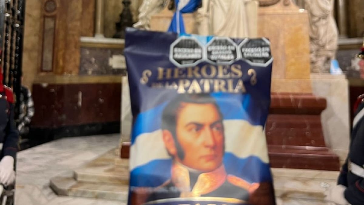 El alfajor "más patriota"