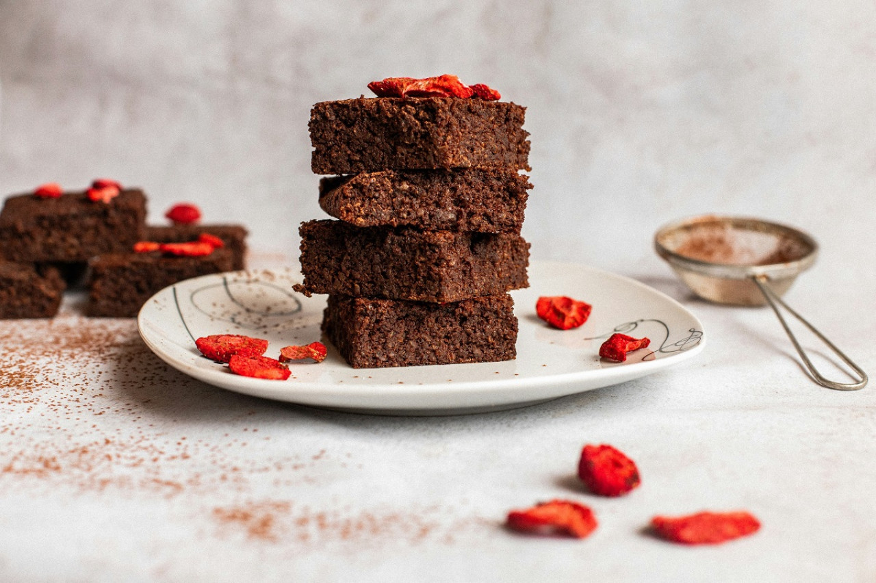 Brownie; chocolate; postre. Foto: Unsplash.