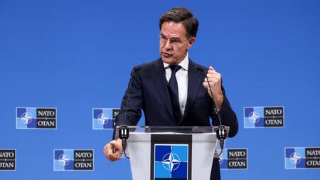 Mark Rutte, secretario general de la OTAN. Foto: Reuters.