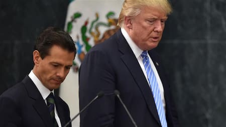 Donald Trump y Enrique Peña Nieto