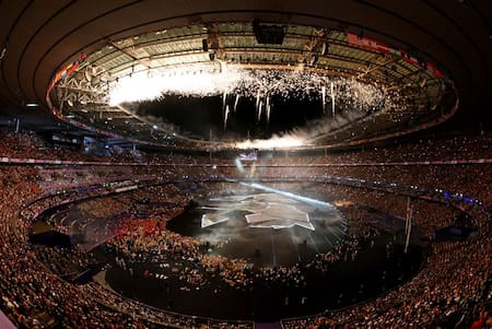 Ceremonia de clausura de los Juegos Olímpicos. Foto Reuters