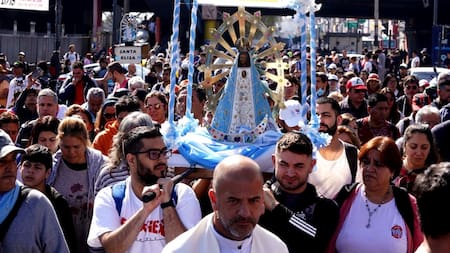 Peregrinación a Luján. Foto: NA.