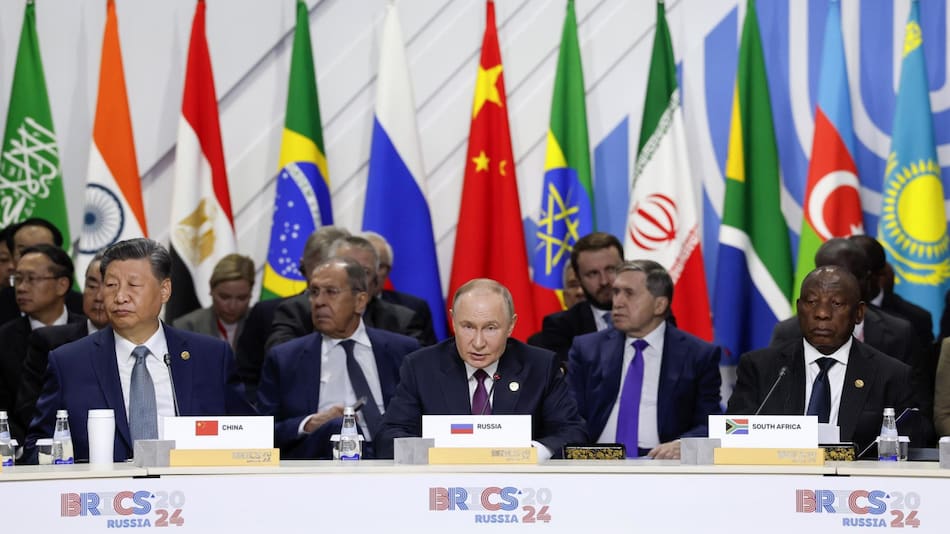 Cumbre de los BRICS en Kazán, Rusia. Foto: EFE.