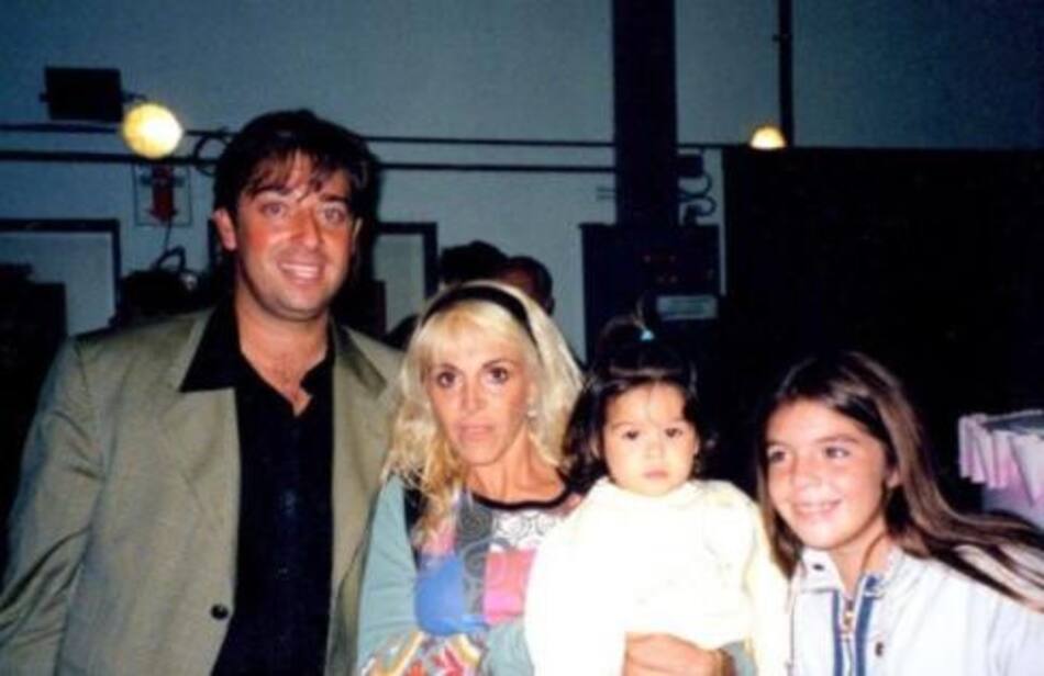 Marco Monroy, Claudia Villafañe, hijas de Diego Maradona, Foto BBC Mundo