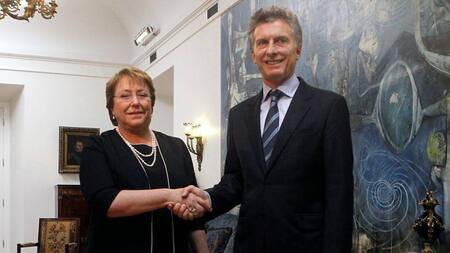 Bachelet y Macri