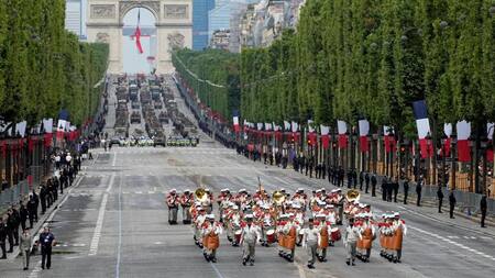 Desfile del Día Nacional de Francia, EFE