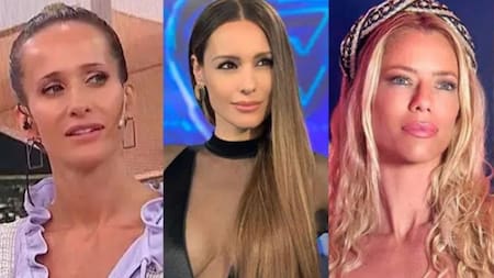 Julieta Prandi, Pampita y Nicole Neumann. Foto: NA.