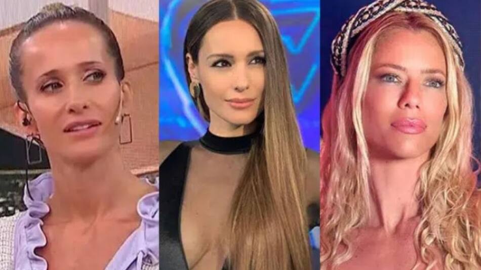Julieta Prandi, Pampita y Nicole Neumann. Foto: NA.