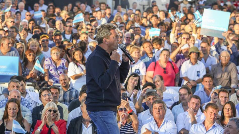 Sergio Massa en Mar del Plata (NA)
