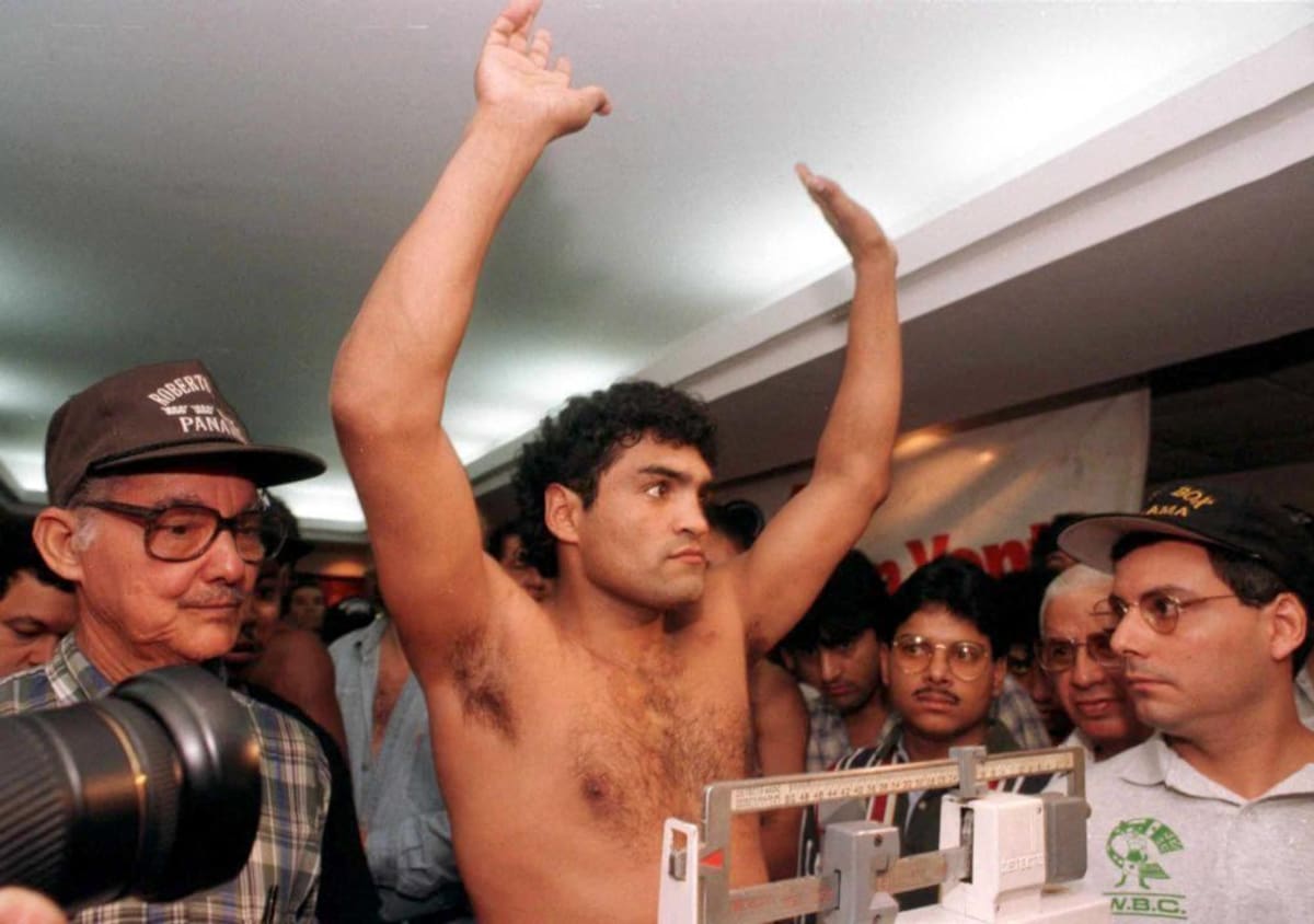 Jorge "Roña" Castro protagonizó en 1994 una de las victorias más recordadas del boxeo argentino, al noquear a John David Jackson.