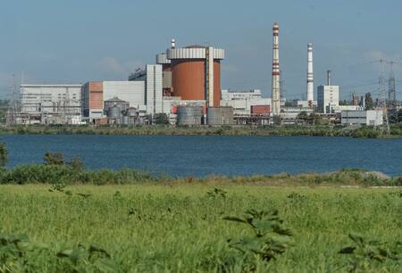 El jefe de Energoatom visitó Yuzhnoukrainsk. Foto:Reuters.