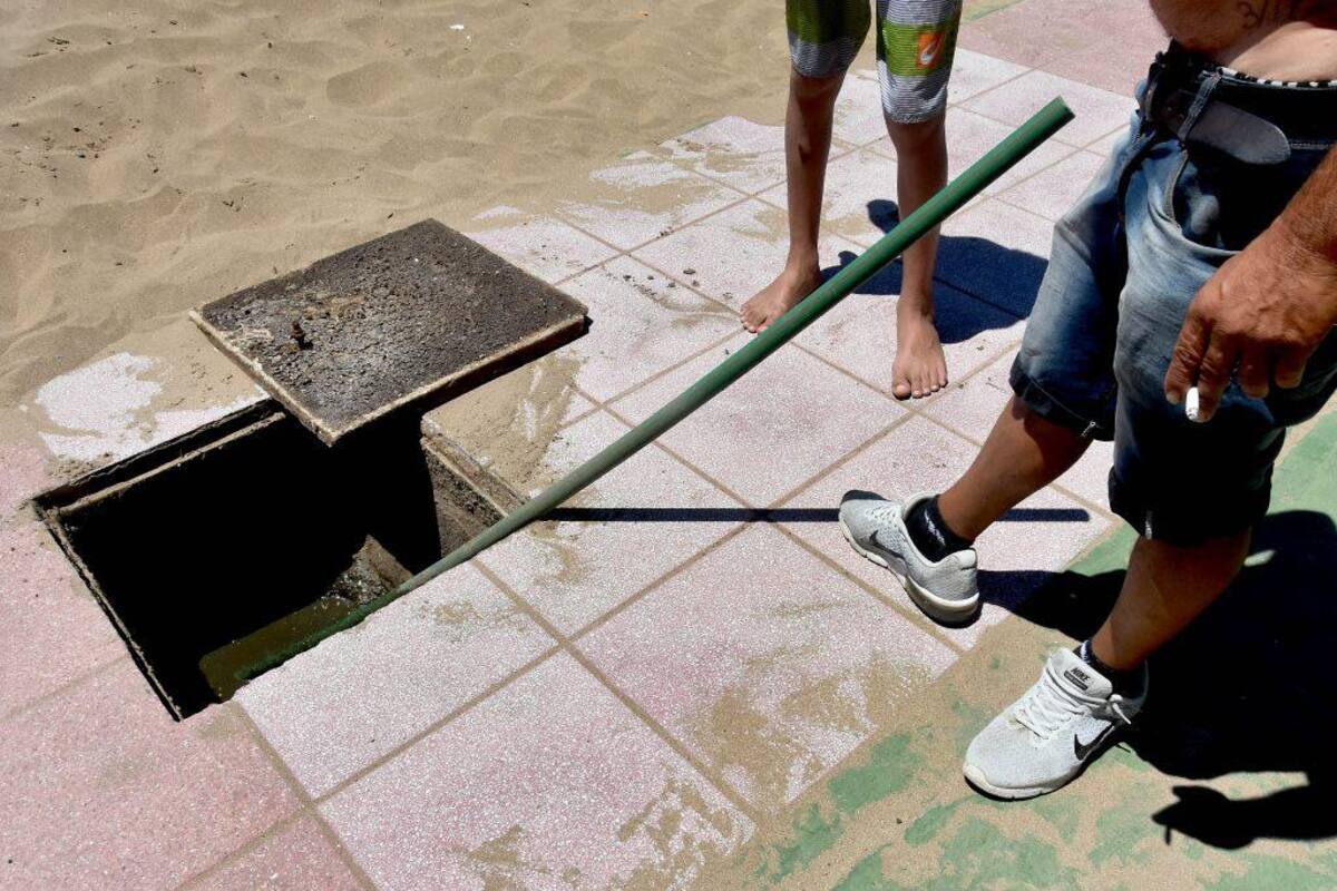 El abandono de La Perla, playa pública de Mar del Plata