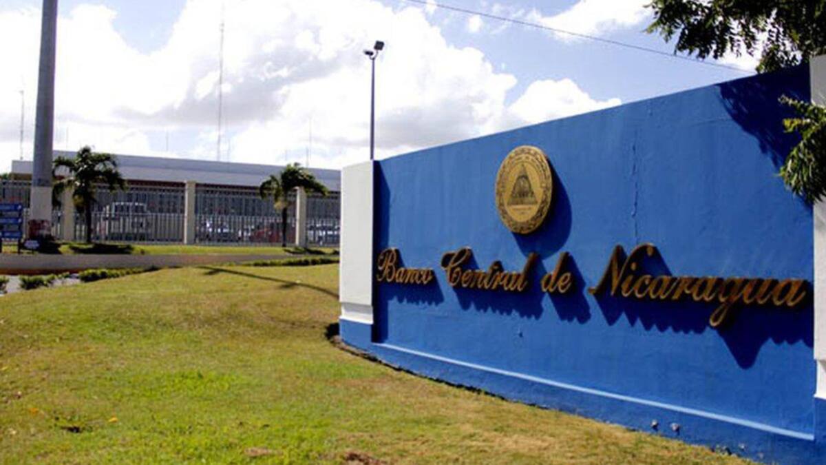 Banco Central de Nicaragua. Foto: EFE
