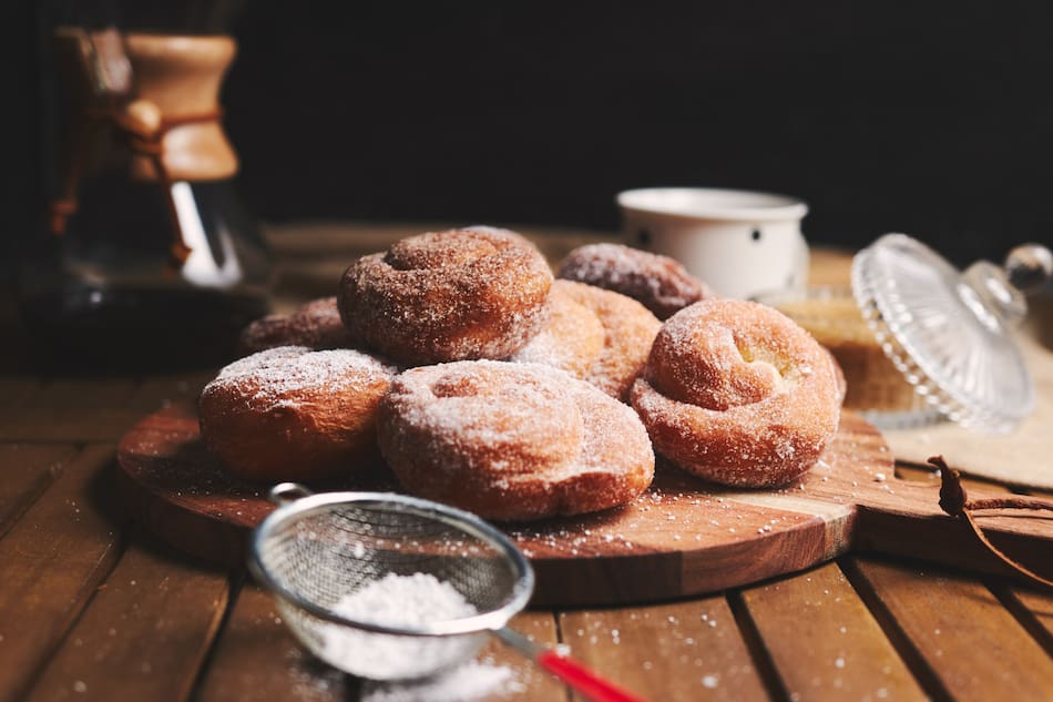 Buñuelos de vainilla. Foto: Freepik.