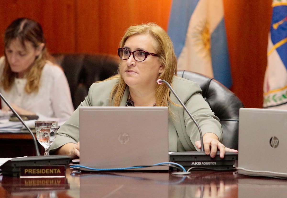 María Fernanda Vázquez, presidenta de la Comisión de Selección y Escuela Judicial.