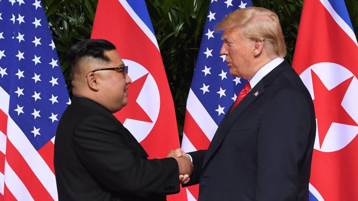 TRUMP KIM JONG UN