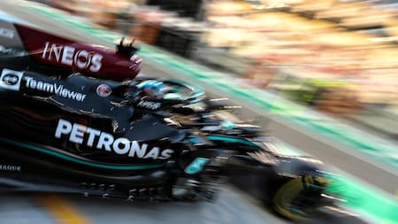 Lewis Hamilton en el Gran Premio de Abu Dhabi, AGENCIA EFE