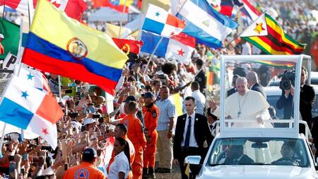 Papa Francisco en Panamá (Reuters)
