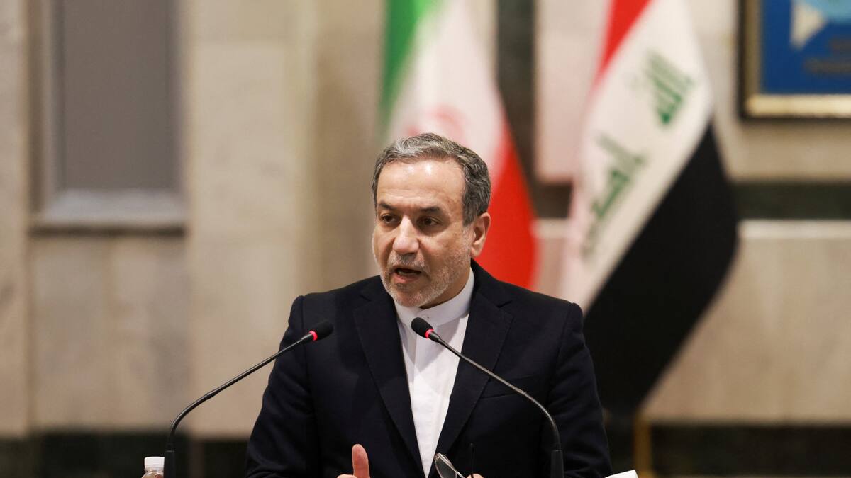 Abás Araqchí, ministro de Exteriores de Irán. Foto: REUTERS.