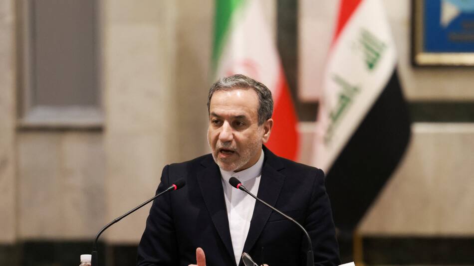 Abás Araqchí, ministro de Exteriores de Irán. Foto: REUTERS.