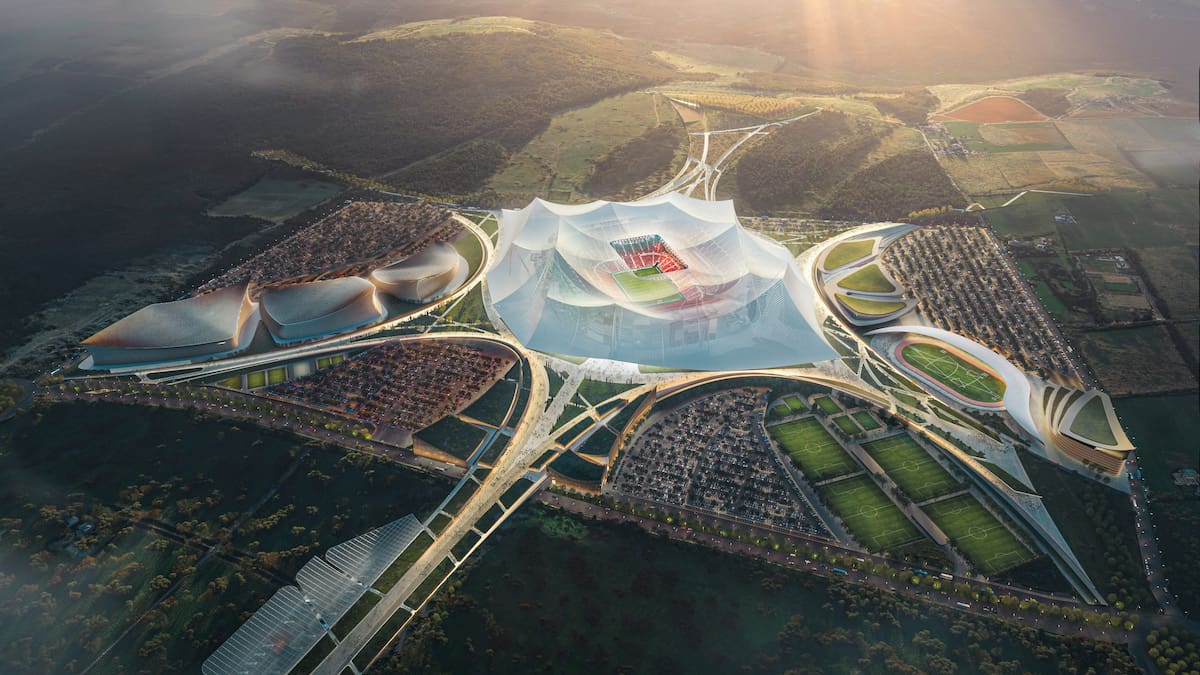 Construyen el estadio más grande del mundo: capacidad para 115.000 personas y el deseo de albergar la final del Mundial