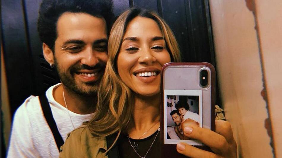 Jimena Barón y su novio Mauro Caiazza