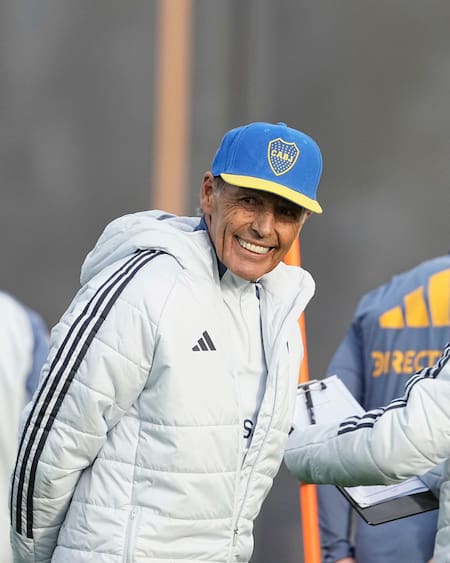 Miguel Ángel Russo, entrenador de Boca.