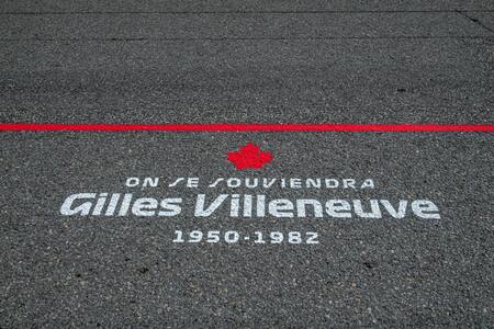 El homenaje a Gilles Villeneuve en el Gran Premio de Canadá. Foto: X @F1