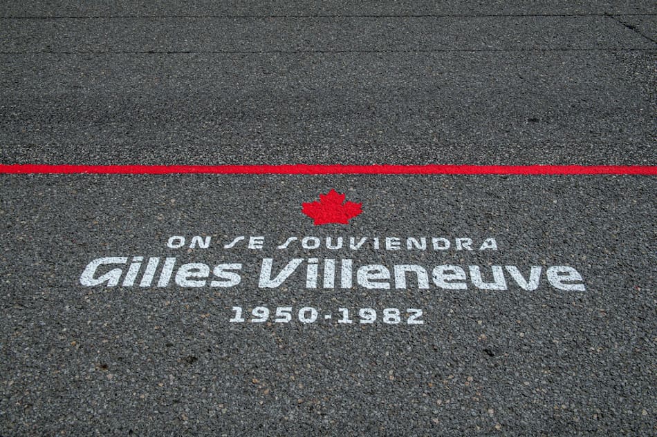 El homenaje a Gilles Villeneuve en el Gran Premio de Canadá. Foto: X @F1