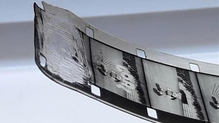 Cinta de un filme animado dirigido por Quirino Cristiani. Foto: EFE.