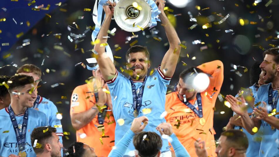 Rodri, el héroe de la final de Champions League. Foto: EFE.