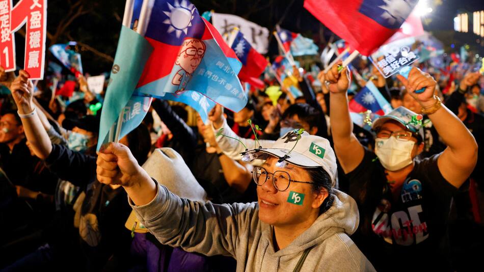 Elecciones en Taiwán. Foto: Reuters.
