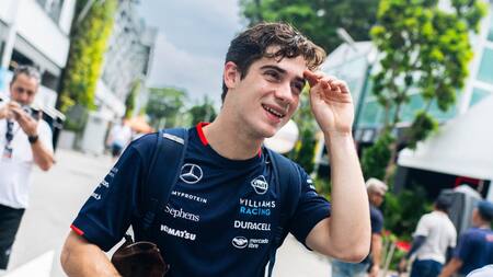 Franco Colapinto. Foto: X WilliamsRacing.