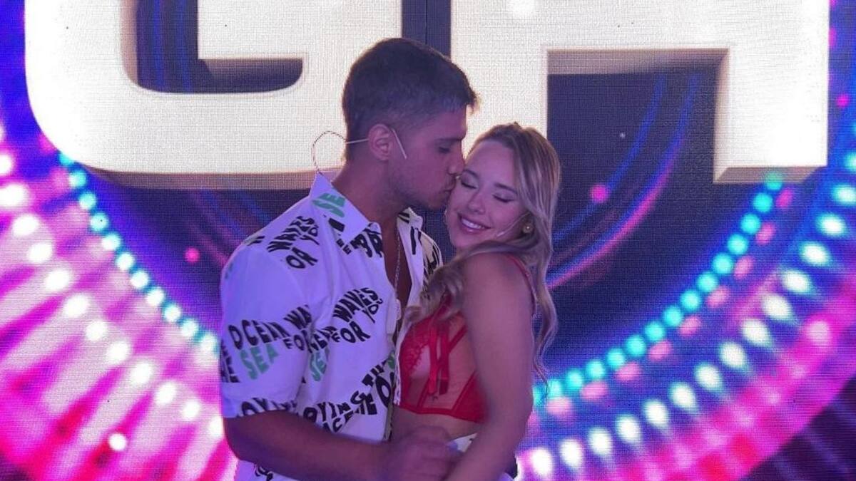 Coti Romero y Alexis Quiroga; Gran Hermano 2022. Foto: Instagram @cotyrommero.