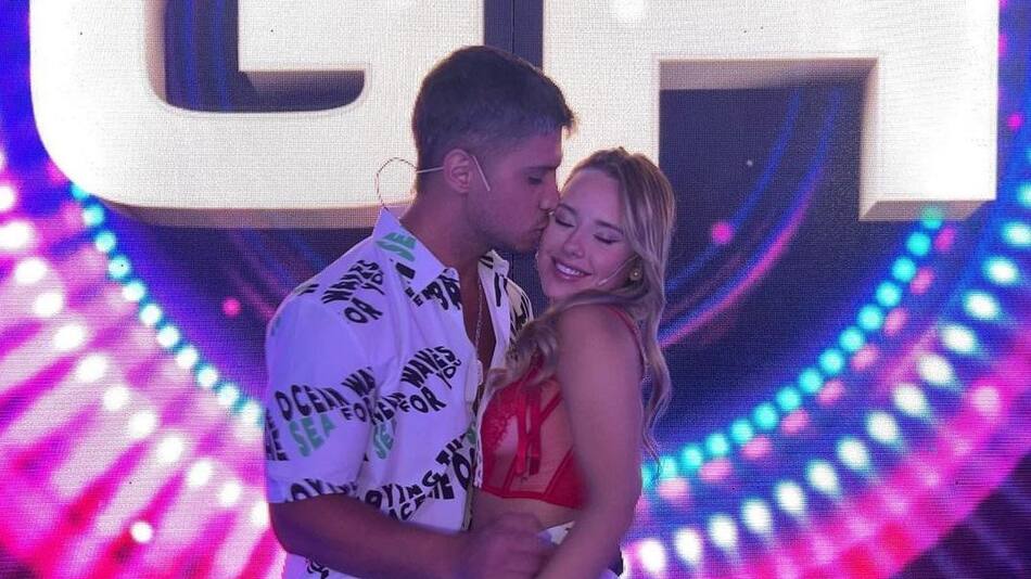 Coti Romero y Alexis Quiroga; Gran Hermano 2022. Foto: Instagram @cotyrommero.