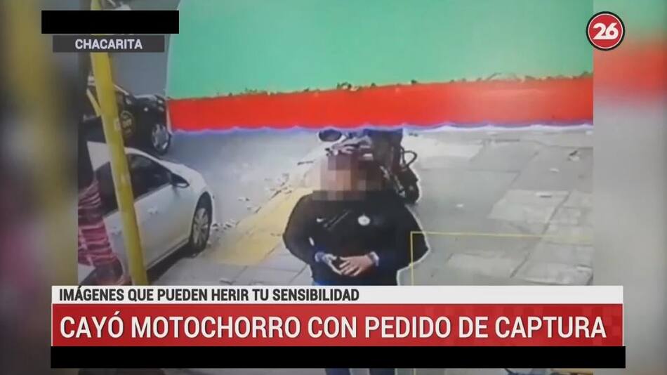 Motochorro - Pedido de captura Canal 26