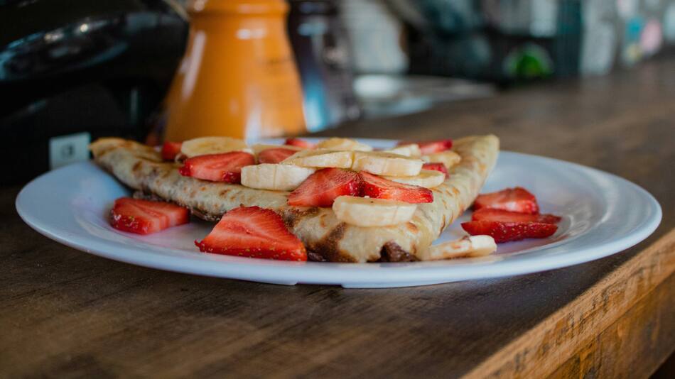 Crepes de avena. Foto: Unsplash