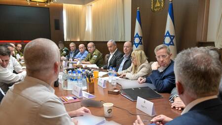 Reunión en Israel para debatir la tregua en Gaza. Foto: X @IsraeliPM