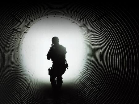 Tierra de nadie: Sicario. Foto: captura Netflix.