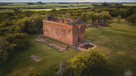 El destino con ruinas jesuíticas a pocas horas de CABA. Foto Instagram @pablo.temes